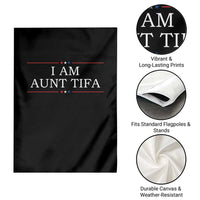 Funny I Am Aunt Tifa Garden Flag Political Satire Stars And Stripes - Wonder Print Shop