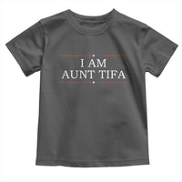 Funny I Am Aunt Tifa Toddler T Shirt Political Satire Stars And Stripes - Wonder Print Shop