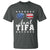 Funny Aunt Tifa T Shirt Political Satire American Flag Sunglasses - Wonder Print Shop