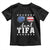 Funny Aunt Tifa Toddler T Shirt Political Satire American Flag Sunglasses - Wonder Print Shop