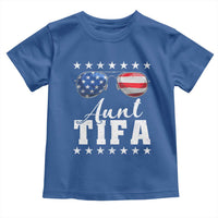 Funny Aunt Tifa Toddler T Shirt Political Satire American Flag Sunglasses - Wonder Print Shop