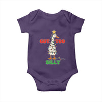 Funny Christmas Silly Goose Baby Onesie Got Too Silly Goose Pun Humor Xmas Tree - Wonder Print Shop