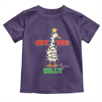 Funny Christmas Silly Goose Toddler T Shirt Got Too Silly Goose Pun Humor Xmas Tree - Wonder Print Shop