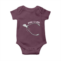 Funny Thanksgiving Turkey Wishbone Baby Onesie Make A Wish Chicken Turkey - Wonder Print Shop