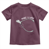 Funny Thanksgiving Turkey Wishbone Toddler T Shirt Make A Wish Chicken Turkey - Wonder Print Shop