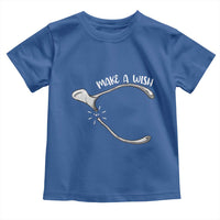 Funny Thanksgiving Turkey Wishbone Toddler T Shirt Make A Wish Chicken Turkey - Wonder Print Shop