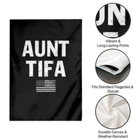 Funny Aunt Tifa Garden Flag Political Satire Vintage American Flag - Wonder Print Shop