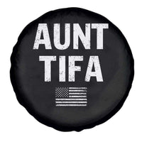 Funny Aunt Tifa Spare Tire Cover Political Satire Vintage American Flag - Wonder Print Shop