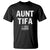 Funny Aunt Tifa T Shirt Political Satire Vintage American Flag - Wonder Print Shop