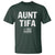 Funny Aunt Tifa T Shirt Political Satire Vintage American Flag - Wonder Print Shop