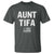 Funny Aunt Tifa T Shirt Political Satire Vintage American Flag - Wonder Print Shop