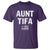 Funny Aunt Tifa T Shirt Political Satire Vintage American Flag - Wonder Print Shop
