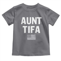 Funny Aunt Tifa Toddler T Shirt Political Satire Vintage American Flag - Wonder Print Shop