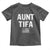 Funny Aunt Tifa Toddler T Shirt Political Satire Vintage American Flag - Wonder Print Shop