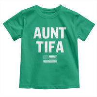 Funny Aunt Tifa Toddler T Shirt Political Satire Vintage American Flag - Wonder Print Shop