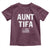 Funny Aunt Tifa Toddler T Shirt Political Satire Vintage American Flag - Wonder Print Shop