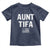 Funny Aunt Tifa Toddler T Shirt Political Satire Vintage American Flag - Wonder Print Shop