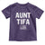 Funny Aunt Tifa Toddler T Shirt Political Satire Vintage American Flag - Wonder Print Shop