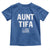 Funny Aunt Tifa Toddler T Shirt Political Satire Vintage American Flag - Wonder Print Shop