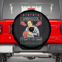 Funny Christmas Mafia Spare Tire Cover Gabagool It Is Whats For Dinner Gangster Movie - Wonder Print Shop