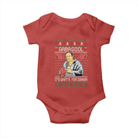 Funny Christmas Mafia Baby Onesie Gabagool It Is Whats For Dinner Gangster Movie - Wonder Print Shop