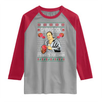 Funny Christmas Mafia Raglan Shirt Gabagool It Is Whats For Dinner Gangster Movie - Wonder Print Shop