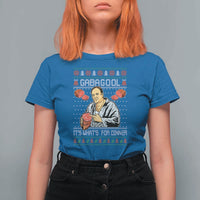 Funny Christmas Mafia T Shirt For Women Gabagool It Is Whats For Dinner Gangster Movie - Wonder Print Shop