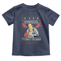 Funny Christmas Mafia Toddler T Shirt Gabagool It Is Whats For Dinner Gangster Movie - Wonder Print Shop