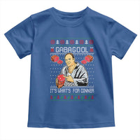 Funny Christmas Mafia Toddler T Shirt Gabagool It Is Whats For Dinner Gangster Movie - Wonder Print Shop