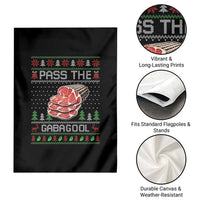Funny Pass The Gabagool Christmas Garden Flag Italian Food - Wonder Print Shop