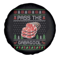 Funny Pass The Gabagool Christmas Spare Tire Cover Italian Food - Wonder Print Shop