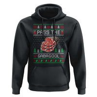 Funny Pass The Gabagool Christmas Hoodie Italian Food - Wonder Print Shop