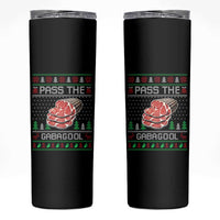 Funny Pass The Gabagool Christmas Skinny Tumbler Italian Food - Wonder Print Shop