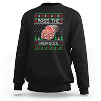 Funny Pass The Gabagool Christmas Sweatshirt Italian Food - Wonder Print Shop