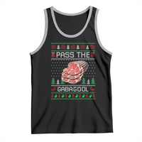 Funny Pass The Gabagool Christmas Tank Top Italian Food - Wonder Print Shop