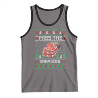 Funny Pass The Gabagool Christmas Tank Top Italian Food - Wonder Print Shop