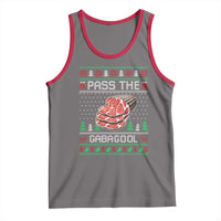 Funny Pass The Gabagool Christmas Tank Top Italian Food - Wonder Print Shop