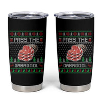Funny Pass The Gabagool Christmas Tumbler Cup Italian Food - Wonder Print Shop