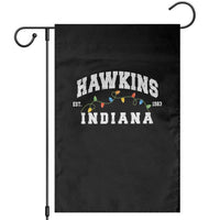 Funny Stranger Christmas Garden Flag Hawkins Xmas Lights - Wonder Print Shop