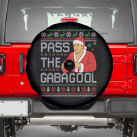 Funny Pass The Gabagool Christmas Spare Tire Cover Italian Food Xmas Mafia Gangster Movie - Wonder Print Shop