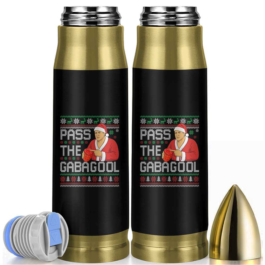Funny Pass The Gabagool Christmas Bullet Tumbler Italian Food Xmas Mafia Gangster Movie - Wonder Print Shop