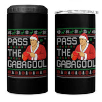 Funny Pass The Gabagool Christmas 4 in 1 Can Cooler Tumbler Italian Food Xmas Mafia Gangster Movie - Wonder Print Shop