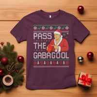 Funny Pass The Gabagool Christmas T Shirt Italian Food Xmas Mafia Gangster Movie - Wonder Print Shop