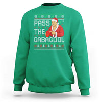 Funny Pass The Gabagool Christmas Sweatshirt Italian Food Xmas Mafia Gangster Movie - Wonder Print Shop