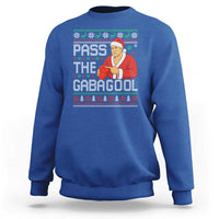 Funny Pass The Gabagool Christmas Sweatshirt Italian Food Xmas Mafia Gangster Movie - Wonder Print Shop