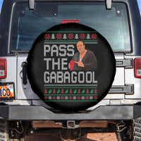Funny Pass The Gabagool Christmas Spare Tire Cover Italian Food Xmas Mafia Movie - Wonder Print Shop