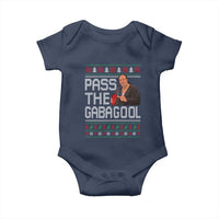 Funny Pass The Gabagool Christmas Baby Onesie Italian Food Xmas Mafia Movie - Wonder Print Shop