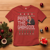 Funny Pass The Gabagool Christmas T Shirt Italian Food Xmas Mafia Movie - Wonder Print Shop