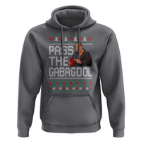 Funny Pass The Gabagool Christmas Hoodie Italian Food Xmas Mafia Movie - Wonder Print Shop
