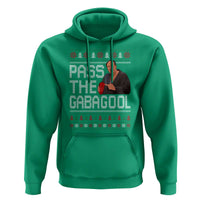 Funny Pass The Gabagool Christmas Hoodie Italian Food Xmas Mafia Movie - Wonder Print Shop